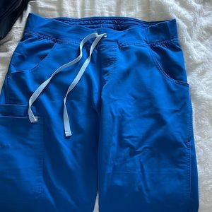 Figs Royal Blue Cargo Pant